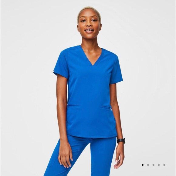 Figs Other Figs Royal Blue Scrub Top Poshmark
